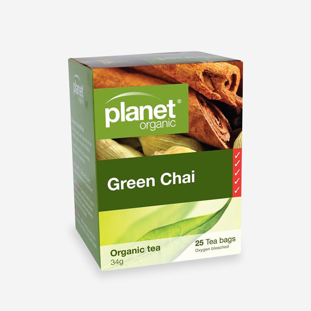 Organic Green Chai Tea (25 Bags)